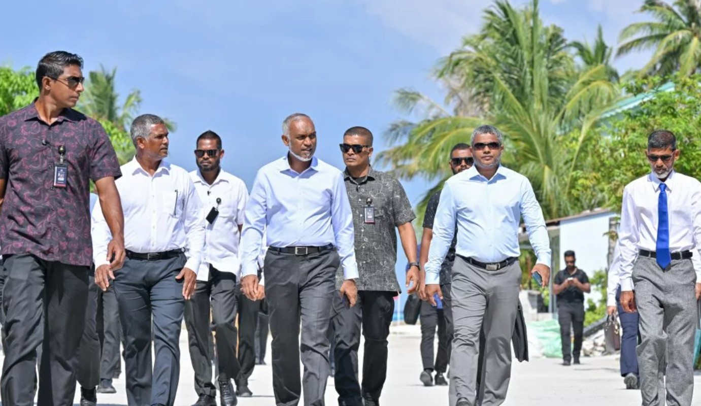 ދ. މާއެނބޫދޫ ބިންހިއްކުމުގެ މަސައްކަތް ވަރަށް އަވަހަށް ފެށޭނެ ކަމަށް ރައީސް ވިދާޅުވެއްޖެ